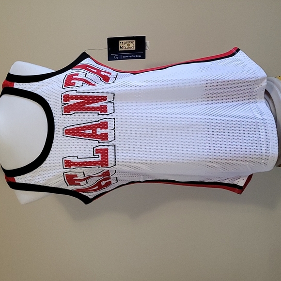 NBA Tops - NEW Atlanta Hawks Tank Top NBA Sleeveless Sport Mesh Cool Net GIII 4Her Women XL